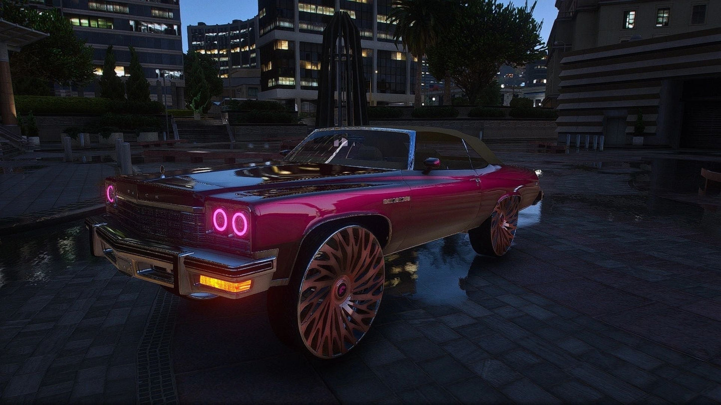 1975 Buick LeSabre On Forgiatos