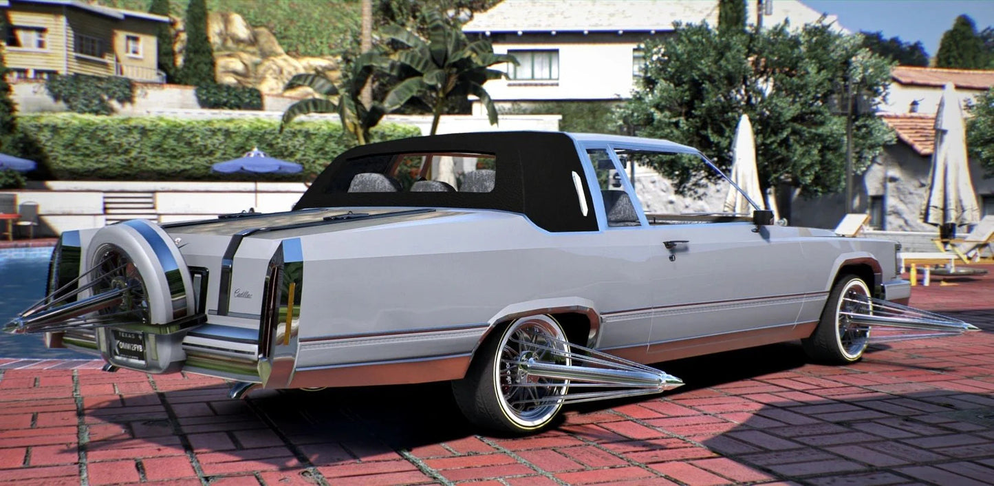 1990 Cadillac Fleetwood Coupe Slab | DDC Cars