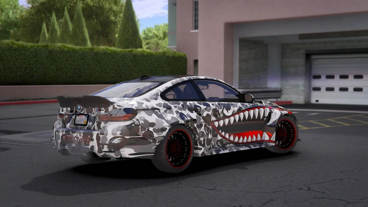 2018 BMW M4 Shirokai Widebody (Animated Windows) (5 Liveries) | Jay Designs