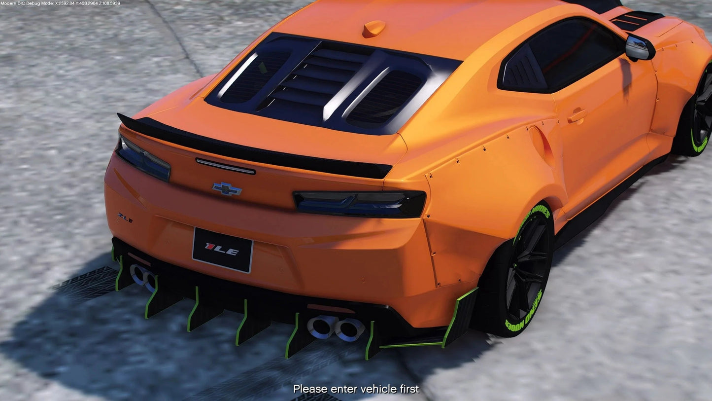 2018 Chevrolet Camaro ZL1 Widebody Custom | Nukem Customs