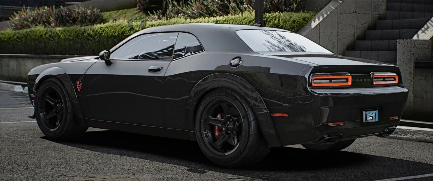2018 Dodge Challenger 1500HP Twin Turbo Demon SpeedKore | 4K Customs
