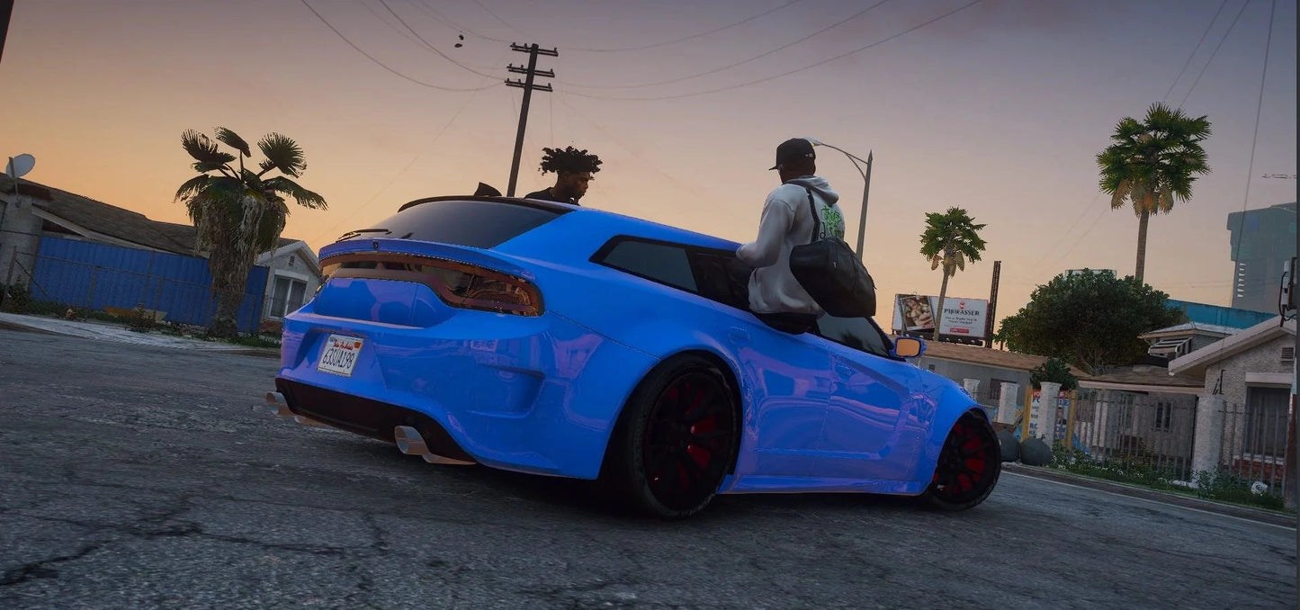 2018 Dodge Charger Wagon Concept Widebody 6 Seater Slider | A1 Customs | Performance Build