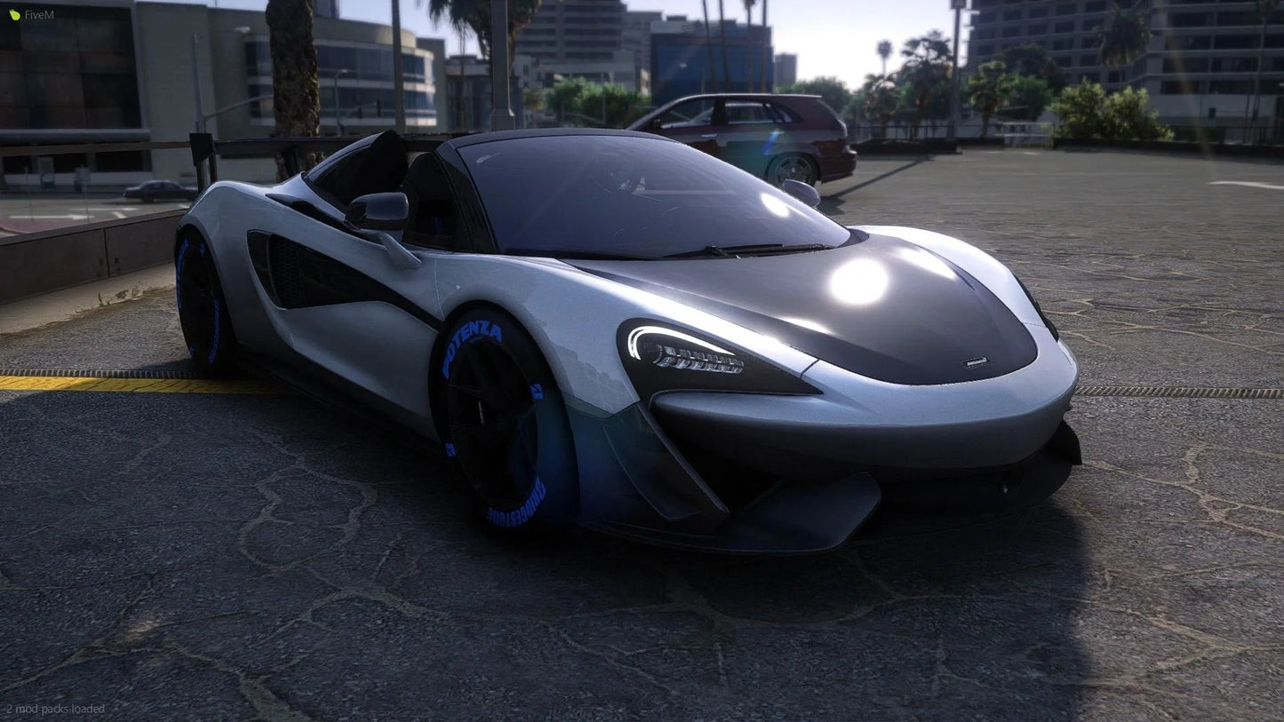2016 Mclaren 570s Spider Auto-Roof PSM Dynamic | Nukem Custom