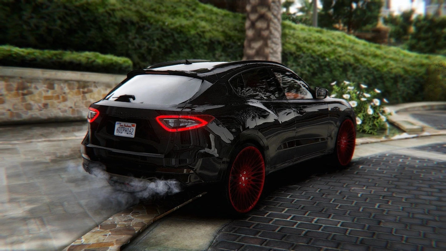 2019 Maserati Levante S Blacked On Forgiatos | Bleed