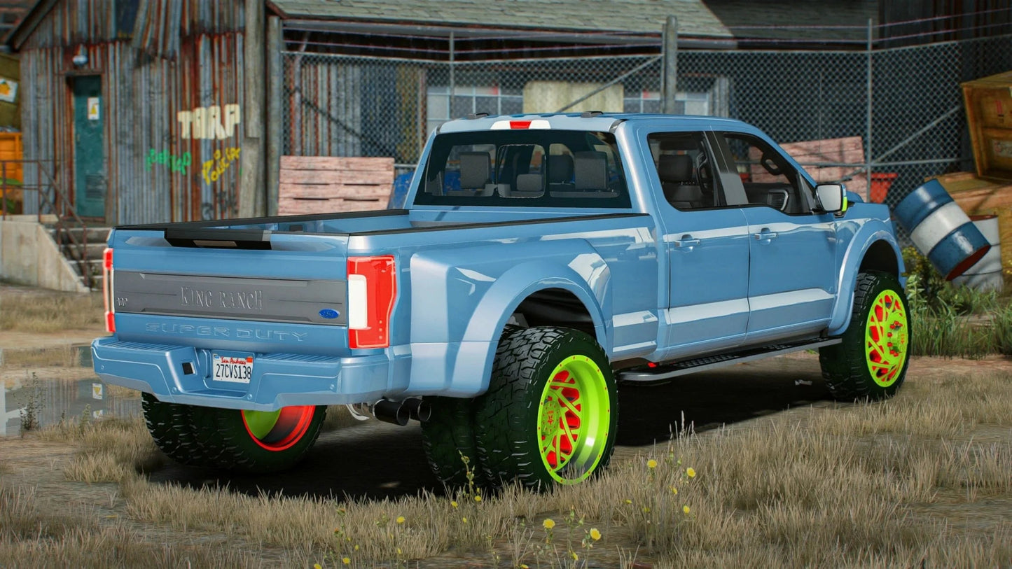 2021 Ford Raptor King Ranch Dually | Nukem Customs