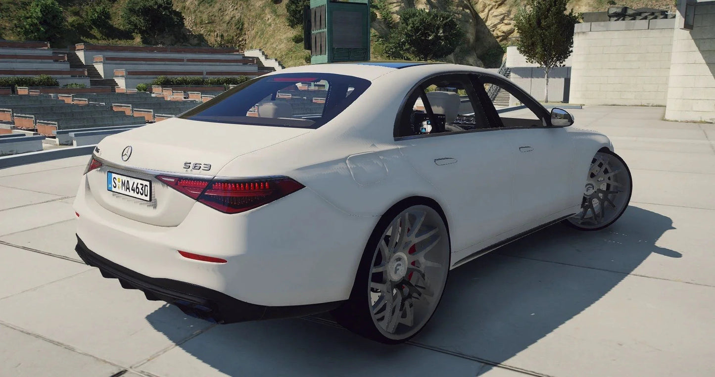 2023 Mercedes Benz S63 E On Forgiatos Armored | AS Customs