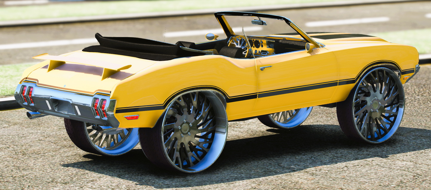 (Unbranded) 1969 Oldsmobile Cutlass Convertible | RetterMo