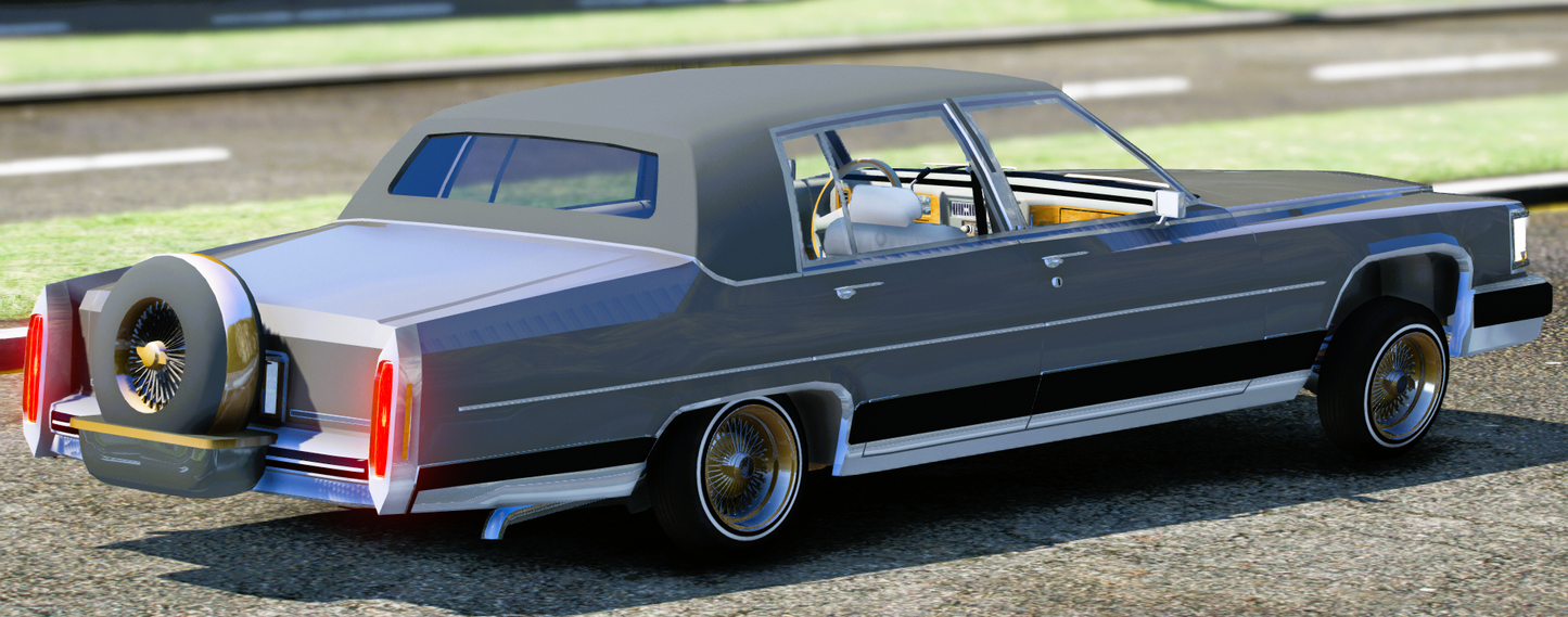(Unbranded) 1985 Cadillac Brough Lowrider