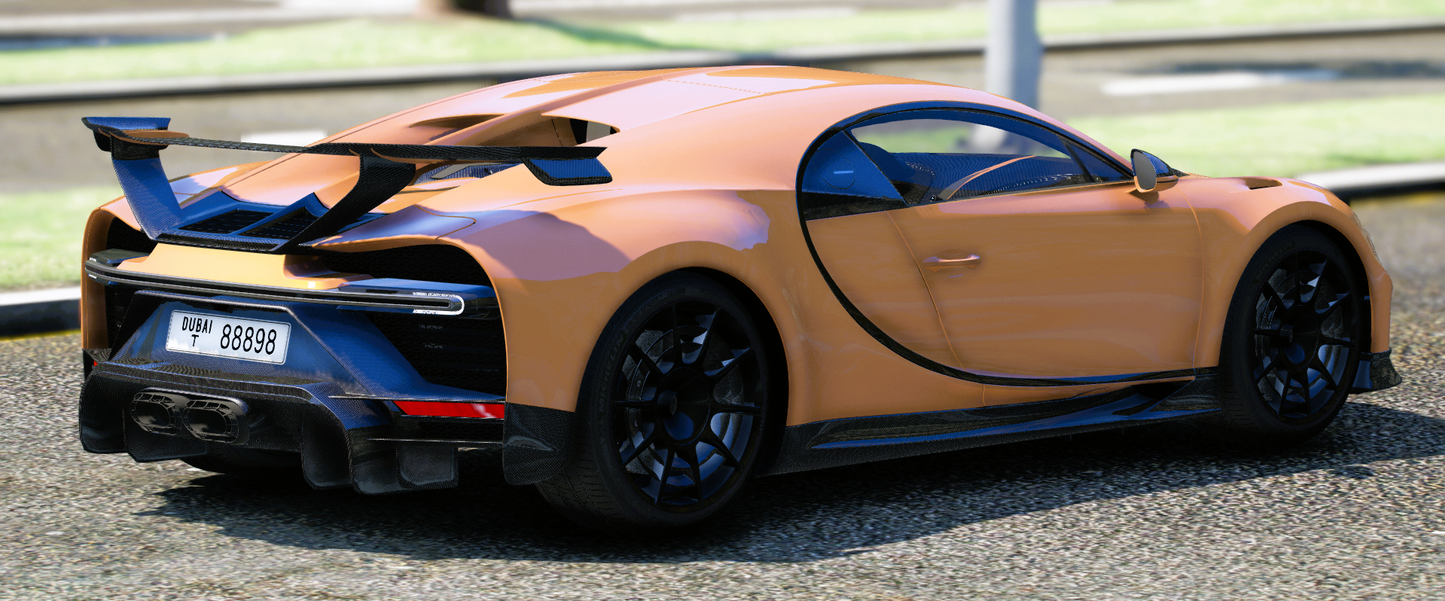 (Unbranded) Andrew Tate Bugatti Chiron Pur Sport Armored | CroneNex | Performance Build