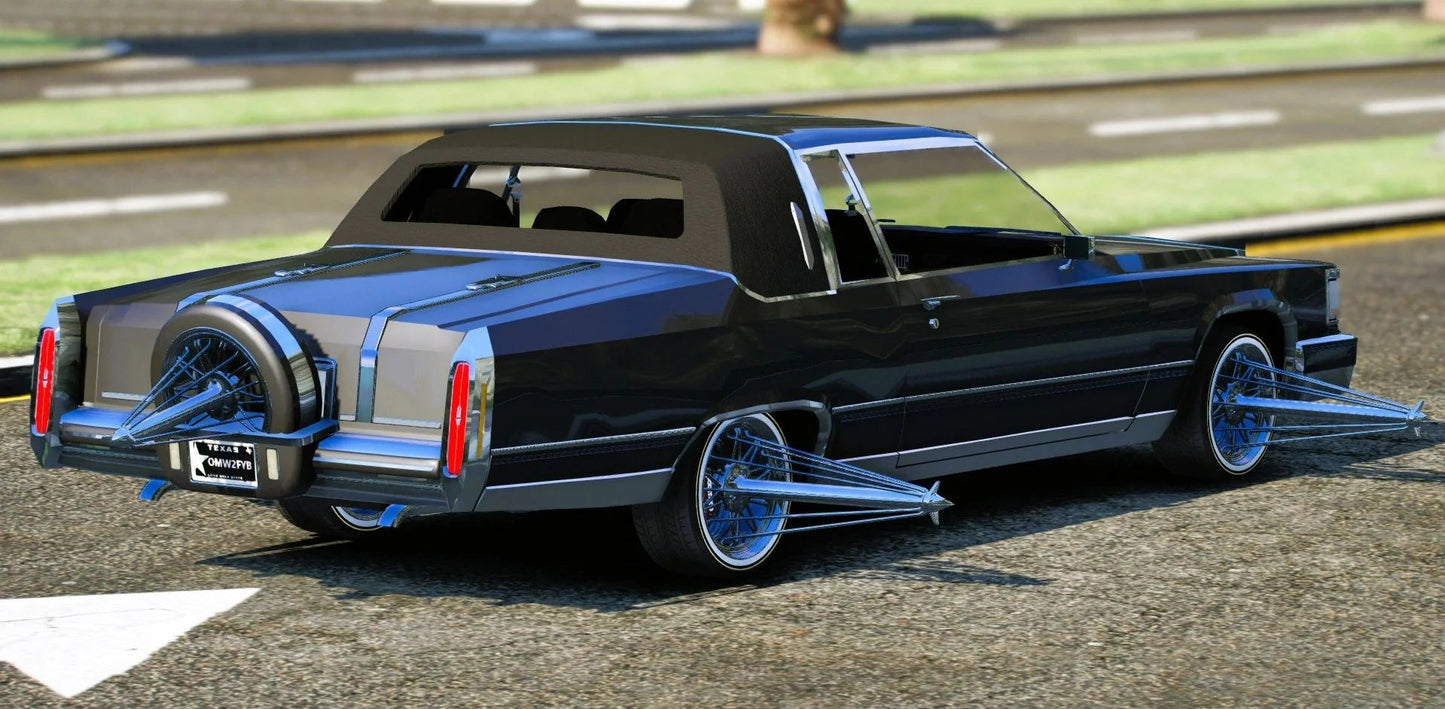 (Unbranded) 1990 Cadillac Fleetwood Coupe Slab | DDC Cars