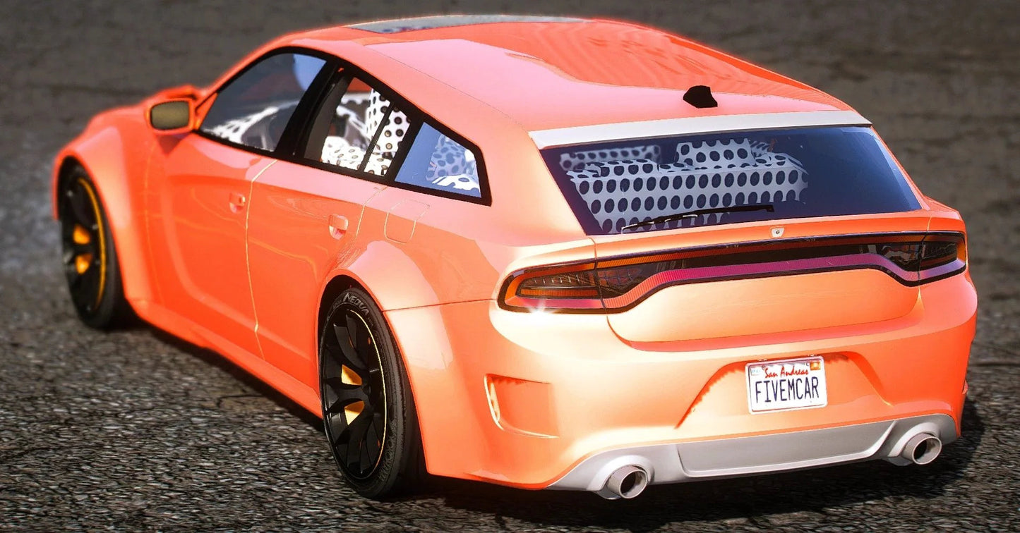 (Unbranded) 2018 Dodge Charger Wagon Concept Widebody 6 Seater Slider | A1 Customs | Performance Build