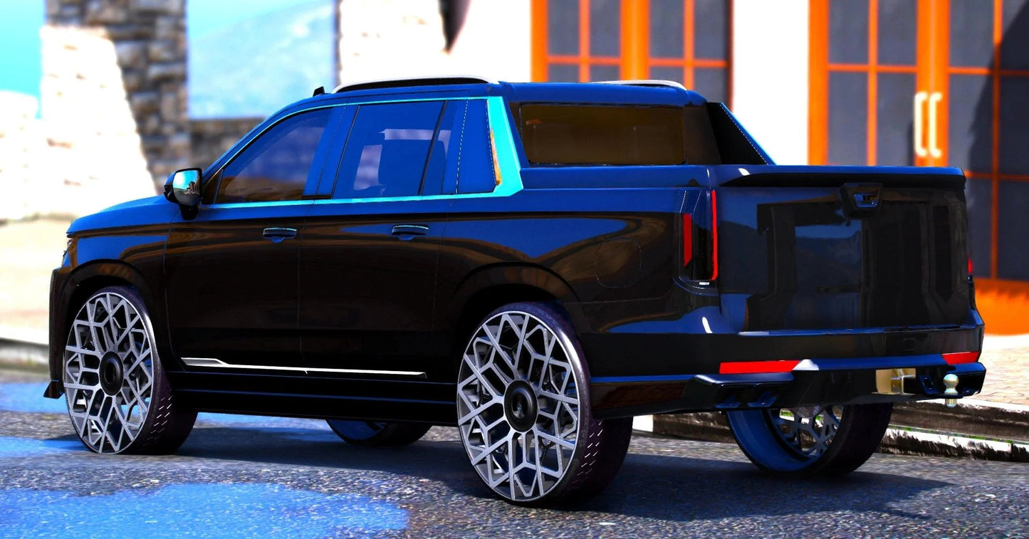 (Unbranded) 2023 Cadillac Escalade EXT V-Sport On Forgis | Bleed