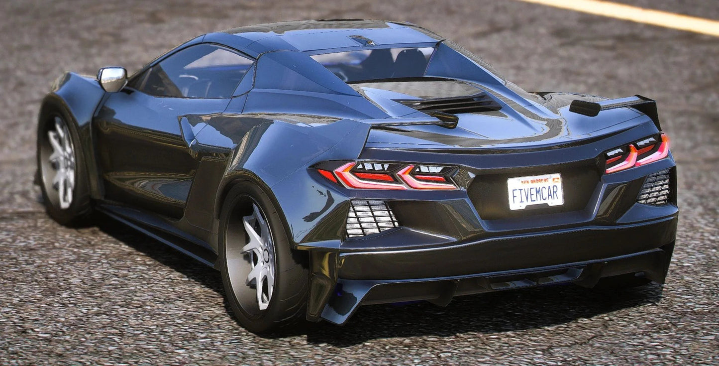(Unbranded) 2023 Chevy Corvette C8 Z06 Widebody | Bleed