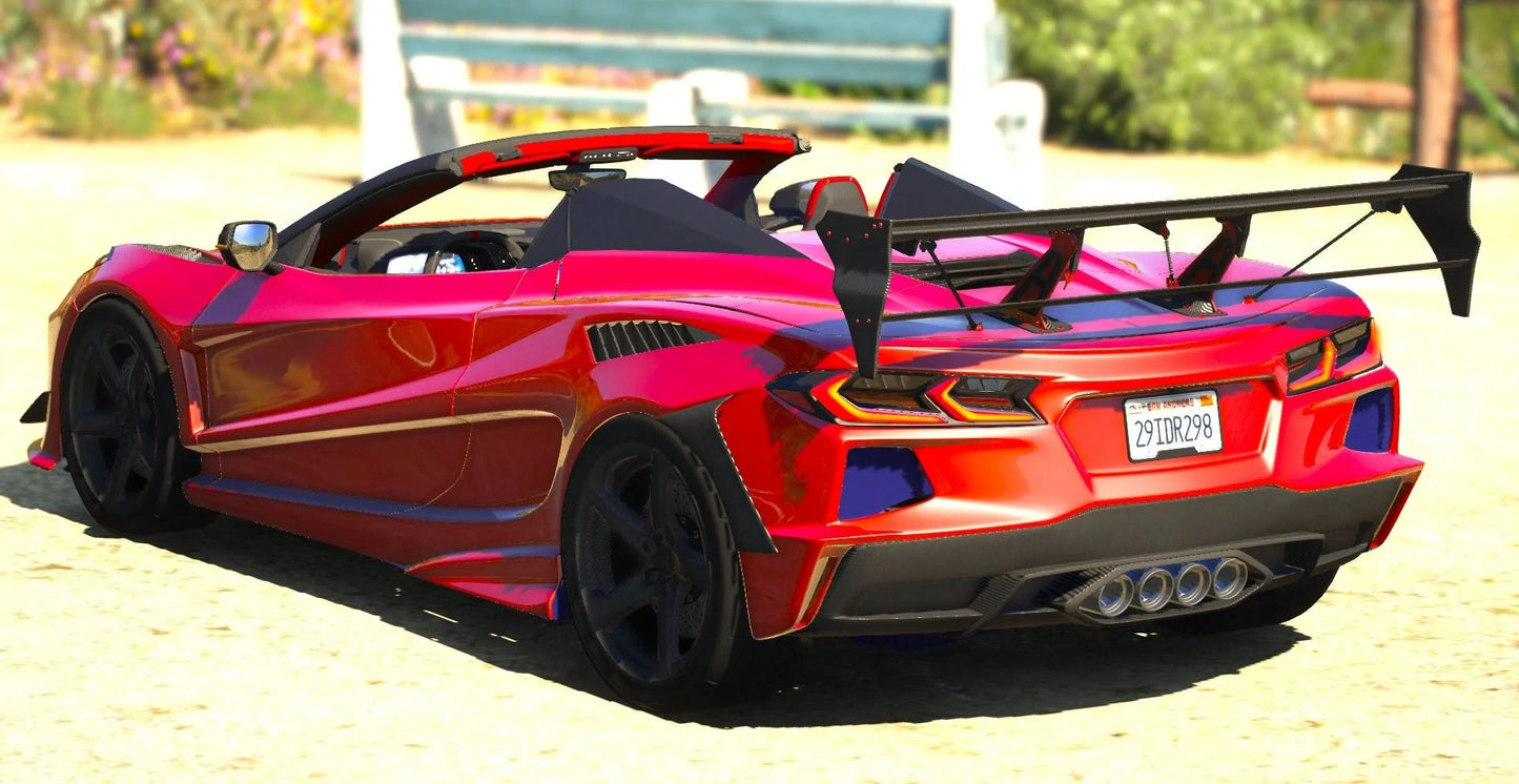 (Unbranded) 2023 Chevy Corvette C8 Z06 Abflug Autoroof | Bleed