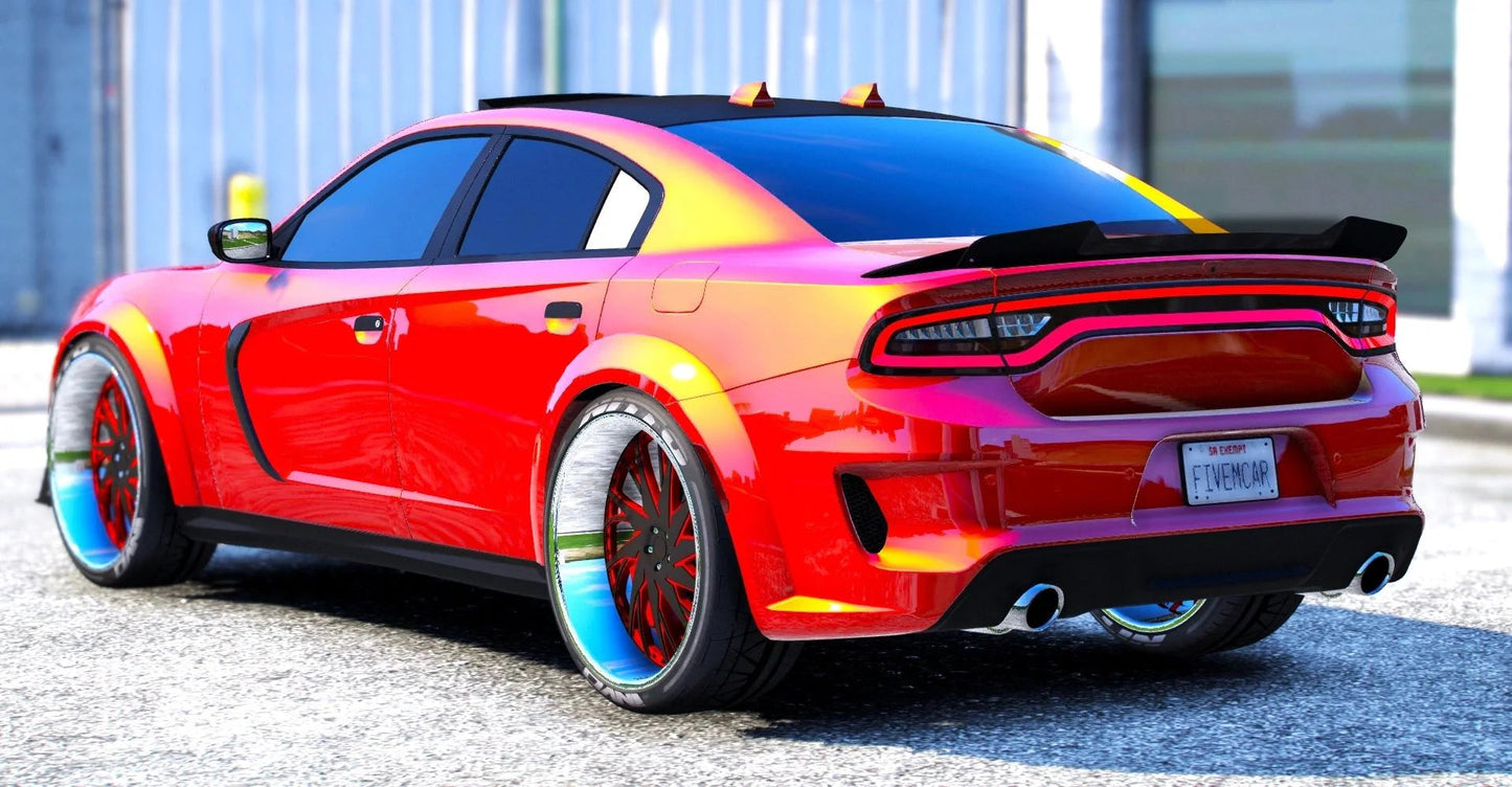 (Unbranded) 2022 Dodge Charger Hellstinger Widebody (Animated Sunroof) | 4K Customs