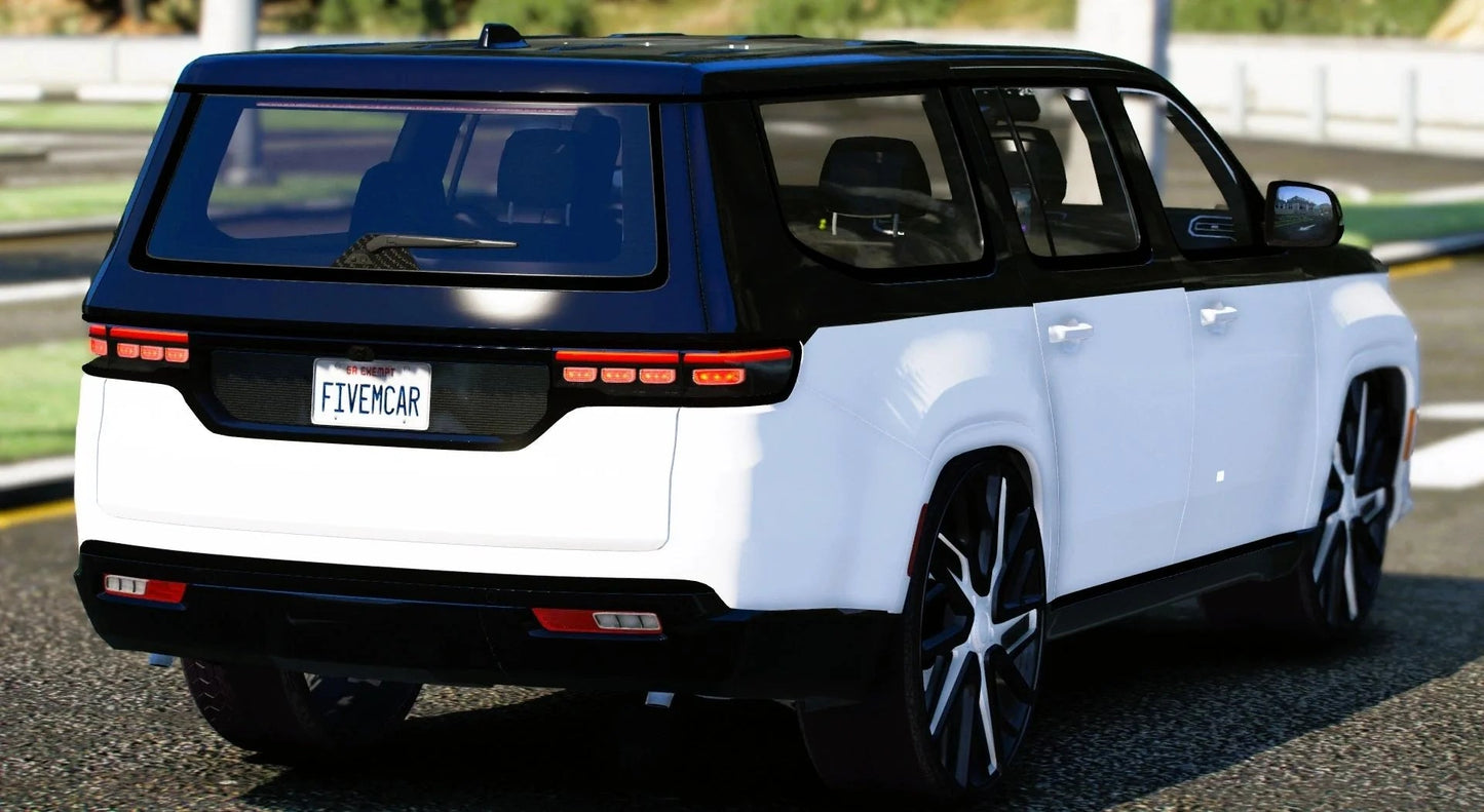 (Unbranded) 2024 JEEP Grand Wagoneer HELLHAWK on 30 Forgiatos | Mopar Mak