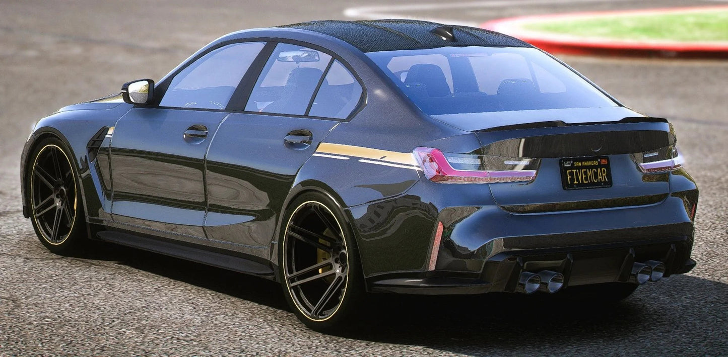 (Unbranded) 2021 Manhart BMW MH3 Police | DL Cars