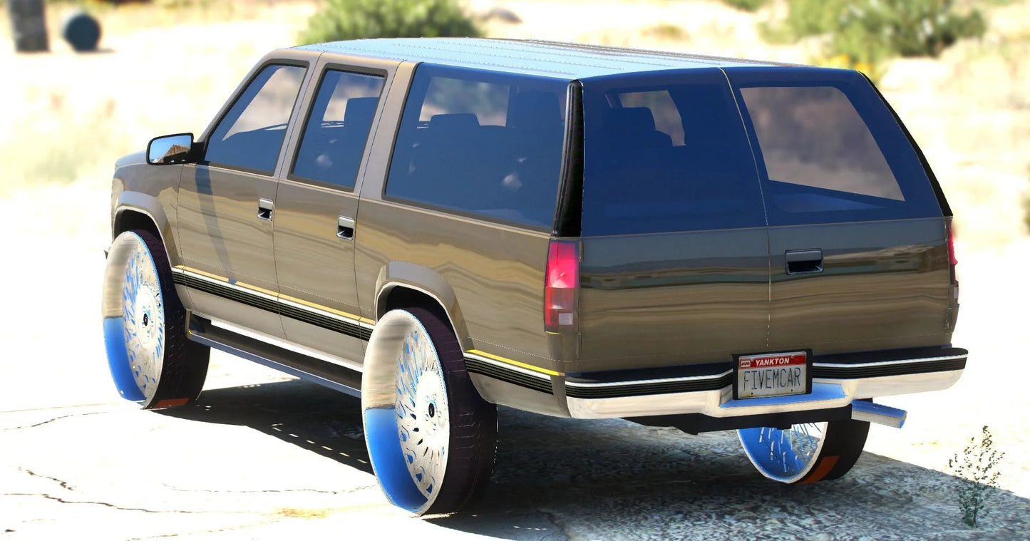 (Unbranded) Chevy Suburban 1999 Donk | Heat