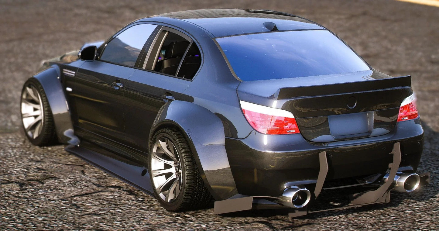 (Unbranded) BMW M5 E60 Drift Blood Widebody 6 Seater Slider | A1 Customs