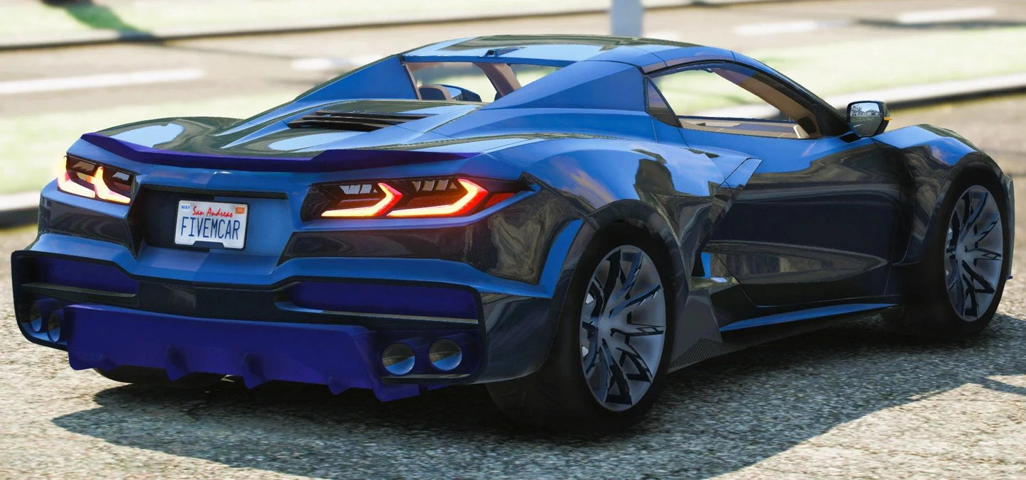 (Unbranded) Chevrolet Corvette C8 Widebody Mister | LAxuuR