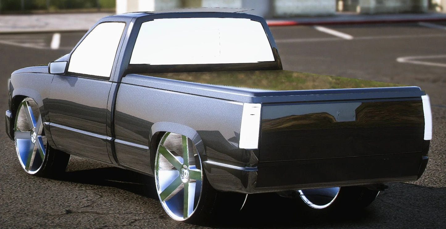 (Unbranded) Chevrolet Silverado Extended Cab Pickup Dually | KB Customs