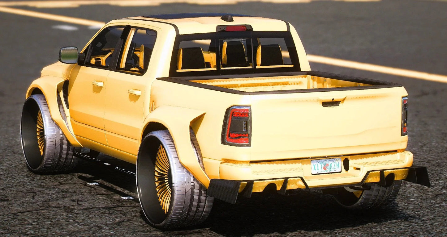 (Unbranded) Customs 2022 Ram TRX Widebody on Forgiatos | Xian Customs