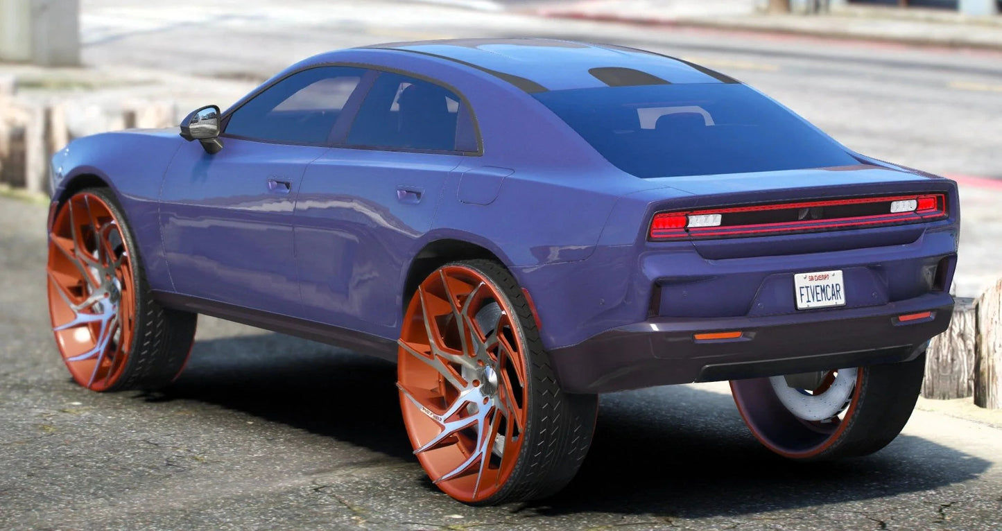 (Unbranded) Dodge Charger Daytona Donk RT 2025 | GZ Customs