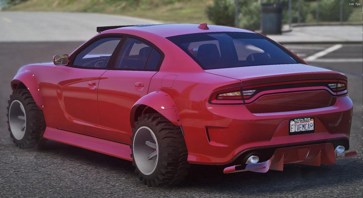 (Unbranded) Dodge Charger Widebody Lifted Edition | Tora