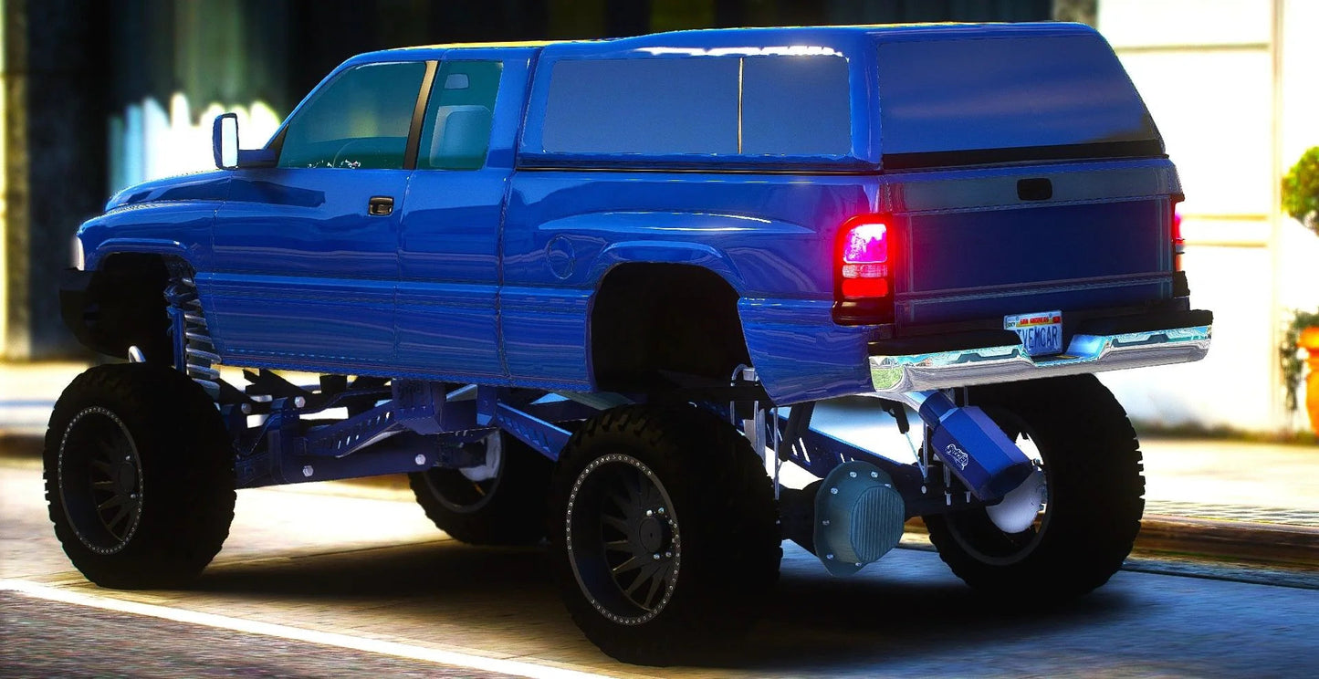 (Unbranded) Dodge Ram 2nd Gen Show (Working Lift Kit) | Pers