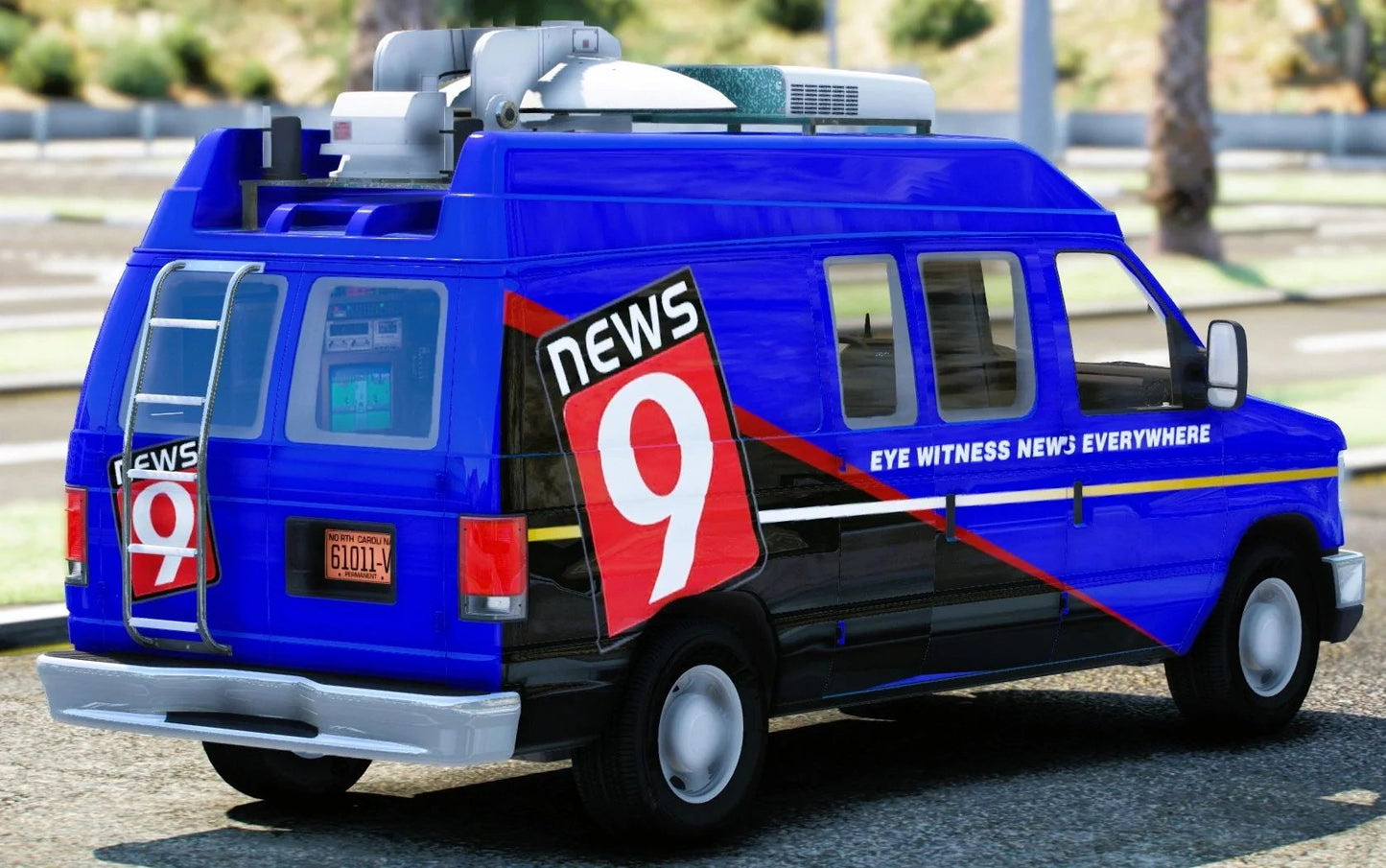 (Unbranded) Ford E350 NewsVan (7 Seater) | Grime
