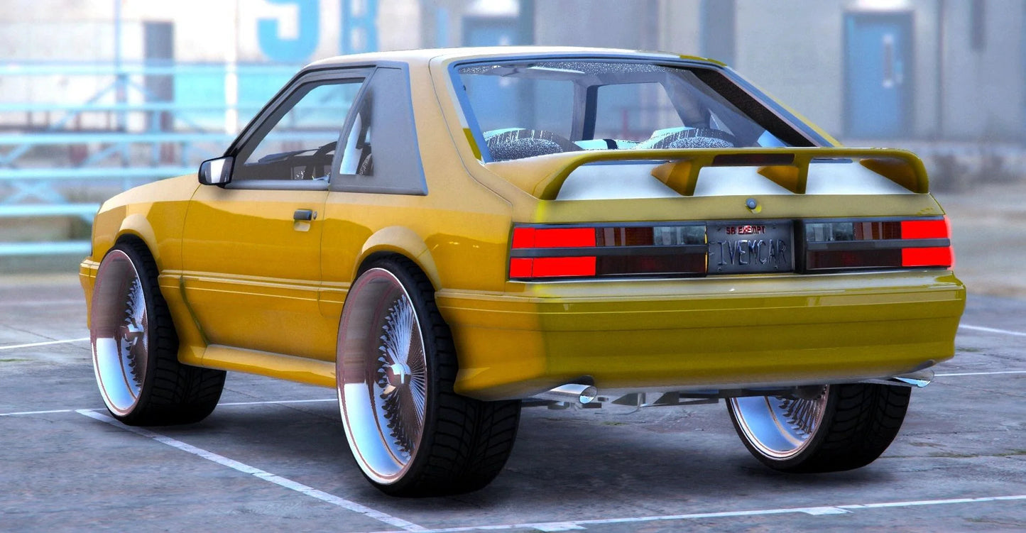 (Unbranded) Ford Foxbody Glo Rims | GF Garage