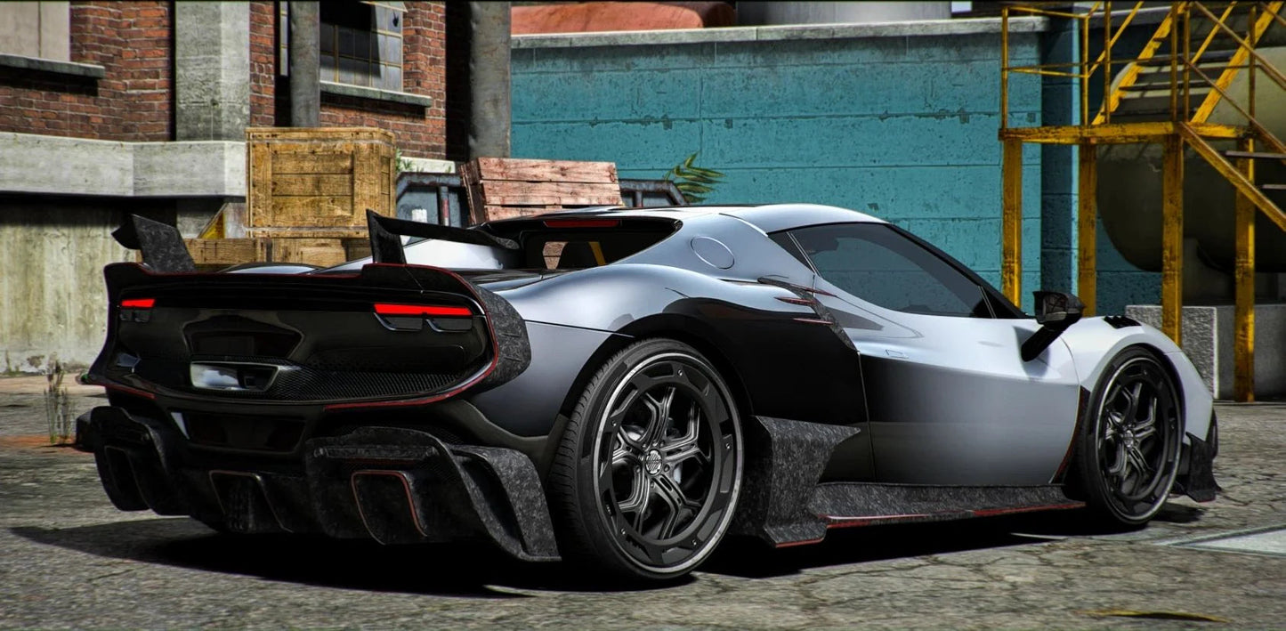 (Unbranded) Ferrari 296 Mansory | RedDOT