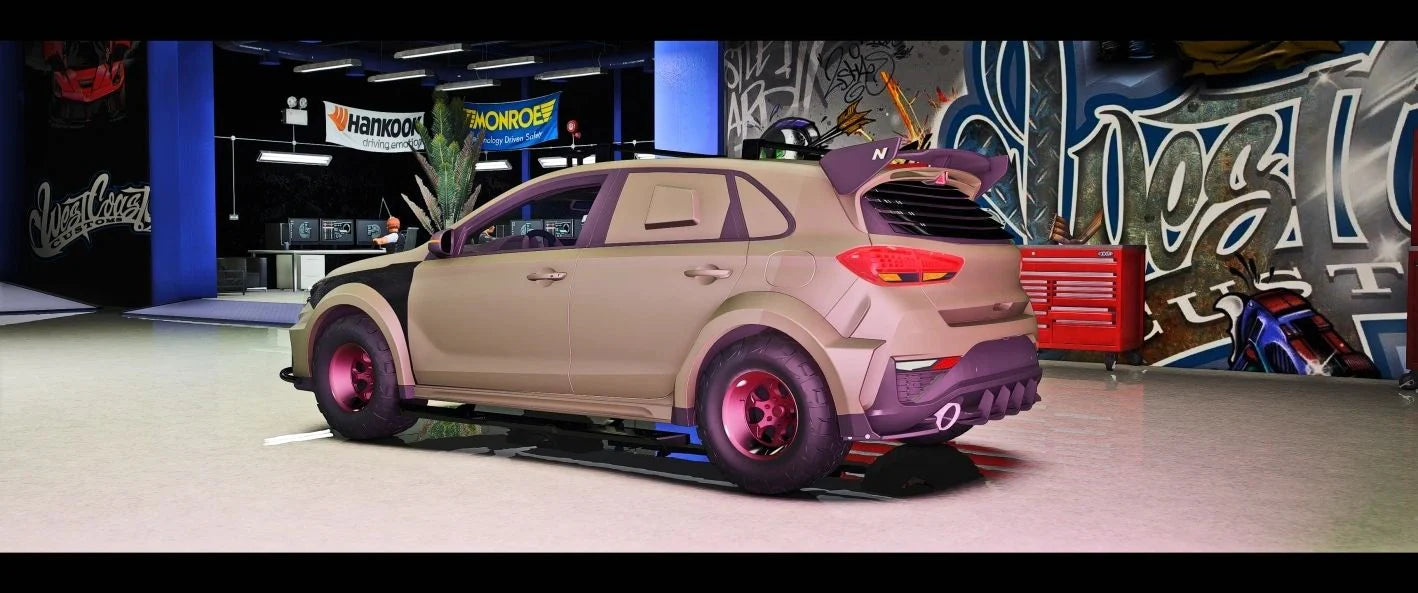 (Unbranded) Hyundai i30n 4x4 (5 Seater) | Indian Modifications
