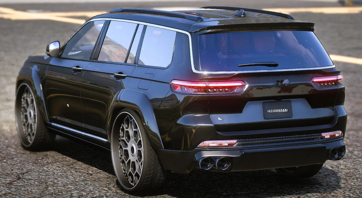 (Unbranded) Jeep Grand Cherokee SRT Hellephant On 30" Forgiatos 2022 | Bleed