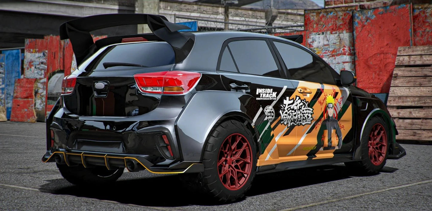 (Unbranded) Kia Rio 4x4 (4 Liveries) | Adan