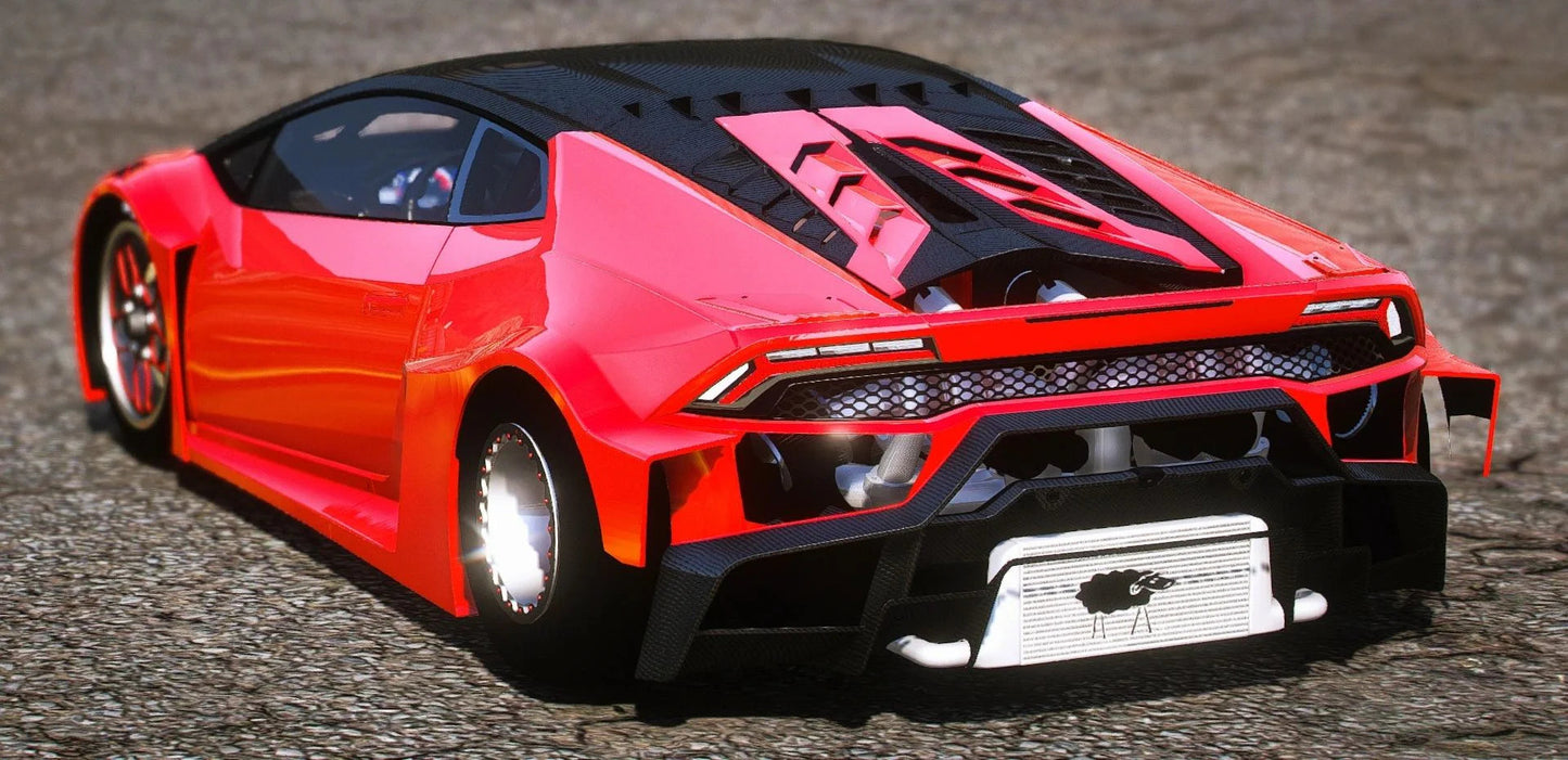 (Unbranded) Lamborghini Huracan Drag Race Custom | FGT Garage
