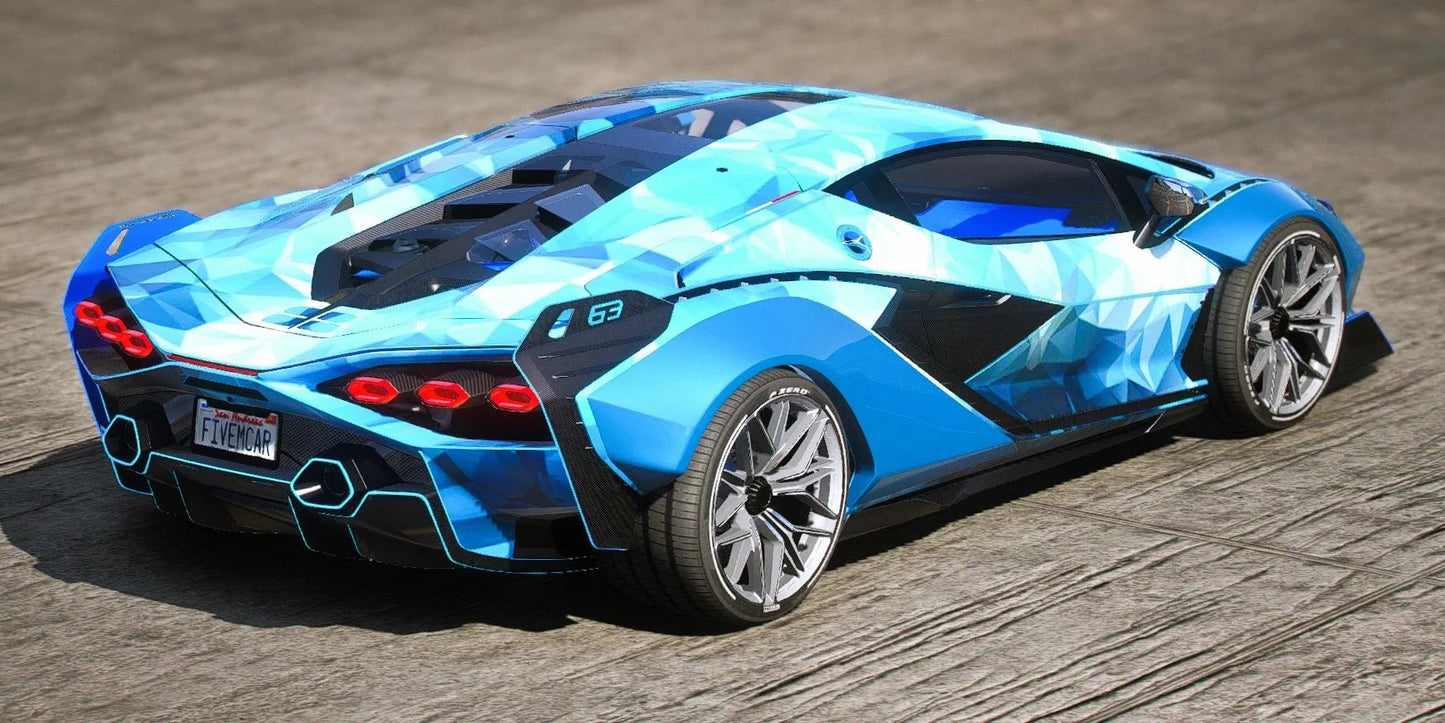 (Unbranded) Lamborghini Sian Widebody ( Animated Lights ) | Zeed