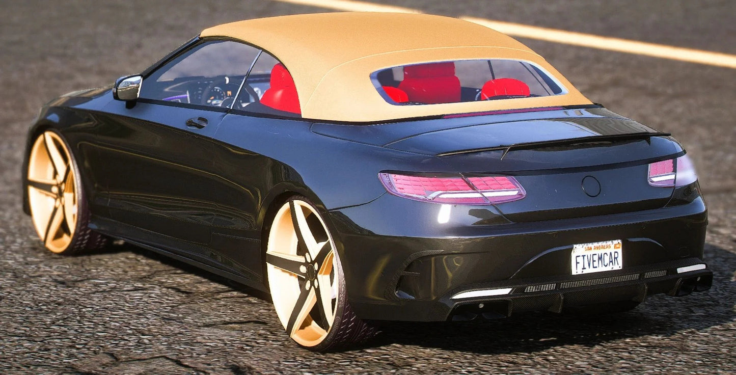 (Unbranded) Mercedes S63 AMG Cabriolet | CMon Customs