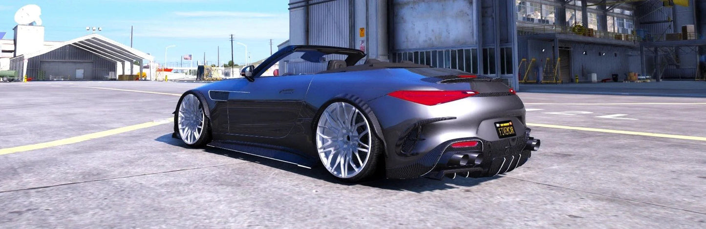 (Unbranded) Mercedes SL63 Mansory (Animated Roof) | DDC Cars