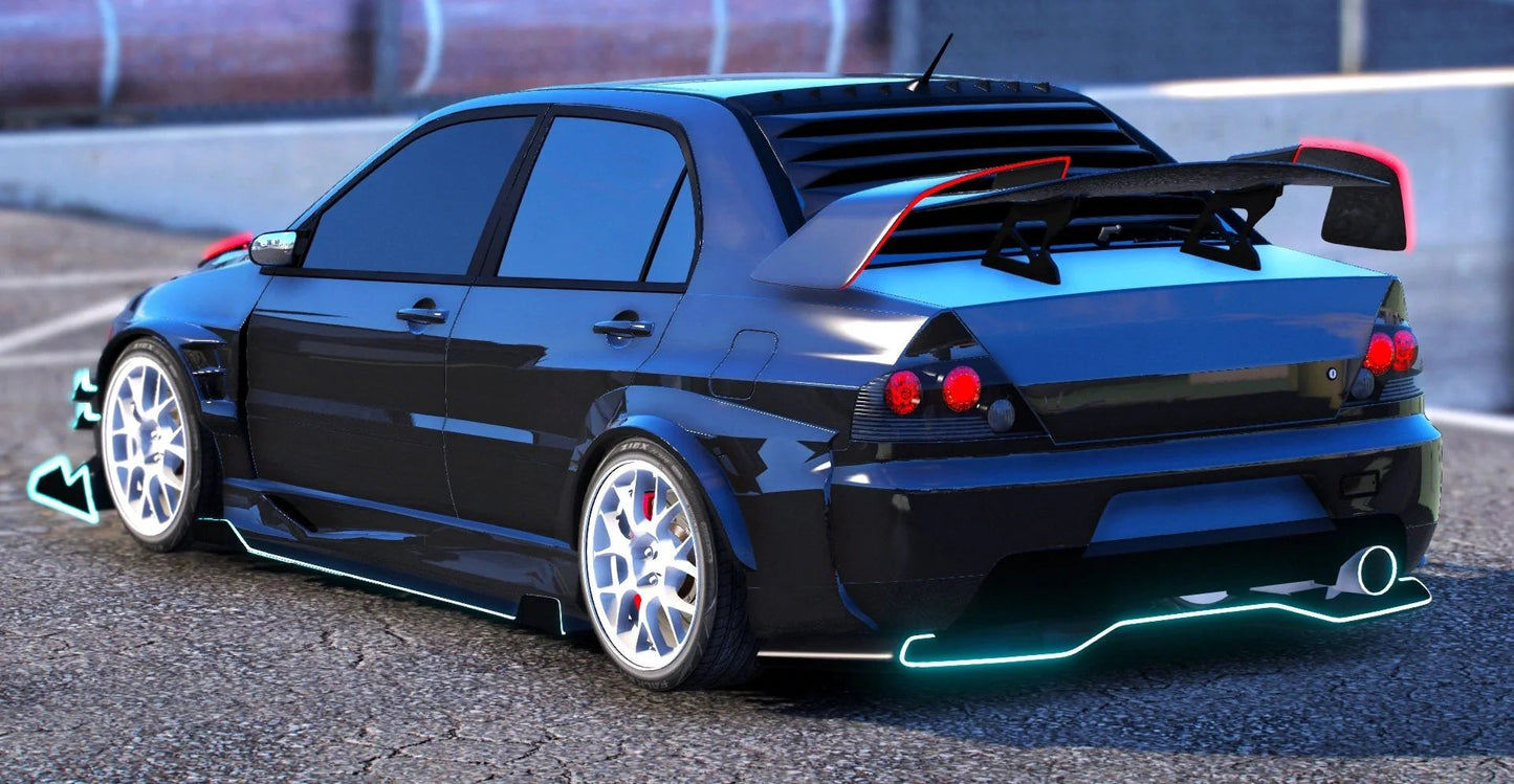 (Unbranded) Mitsubishi Evo Lancer 9 x SS Kit | Hayes