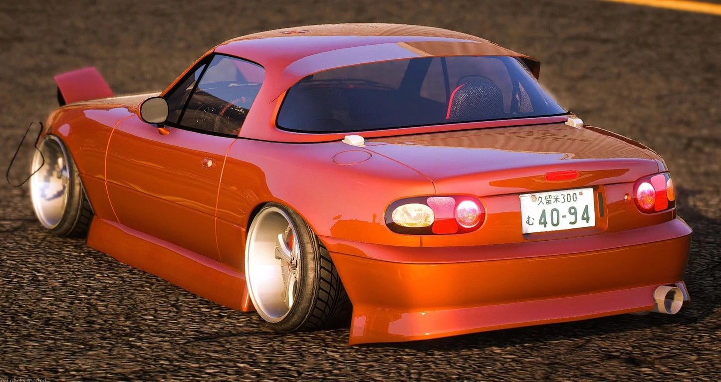 (Unbranded) Mazda MX5 K20 Swapped RWD Turbo 420WHP | Razer Kobain