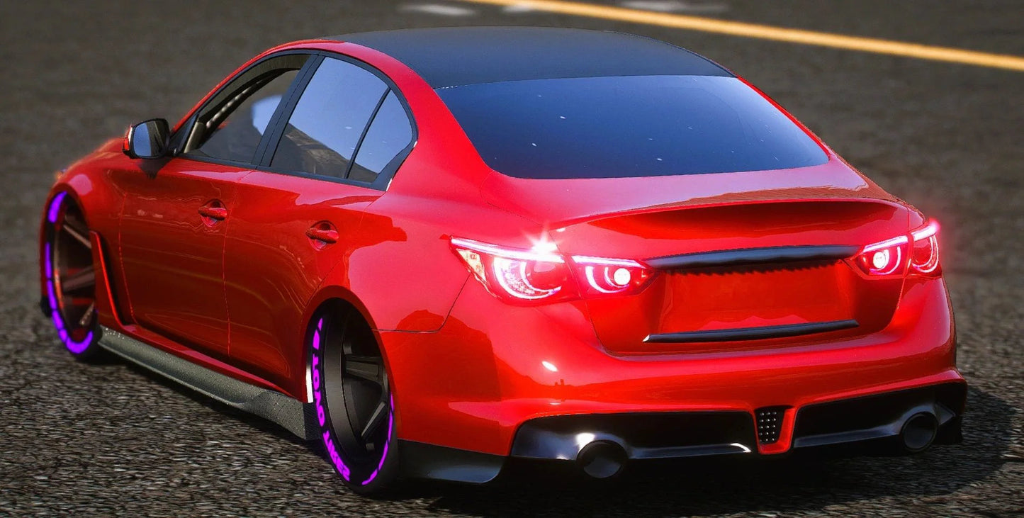 (Unbranded) Infiniti Q50 Custom With Props | Sport Customs