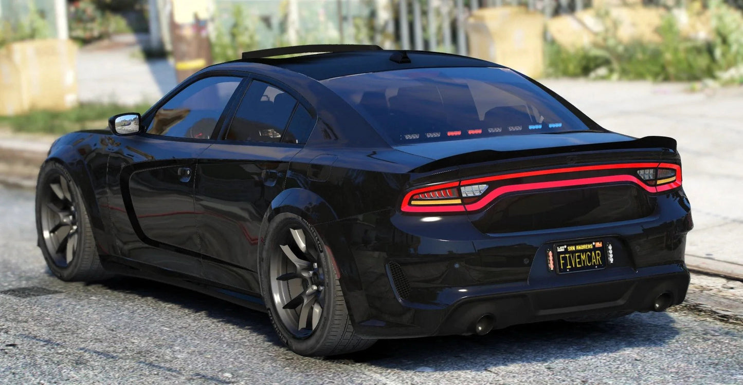(Unbranded) Unmarked PD Custom 2023 Dodge Charger 1000HP Hennessey Performance Redeye | 4K + AS Customs