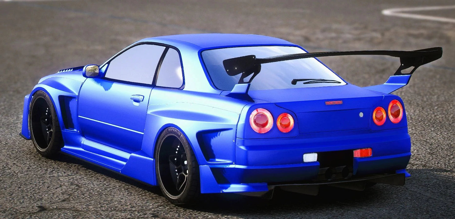 (Unbranded) Nissan R34 Hugo Silvia | Adan