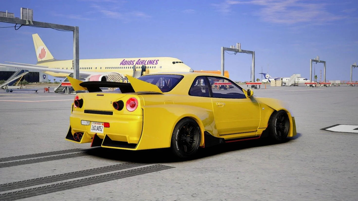 (Unbranded) Nissan R34 Hardcore Edition | Zeed