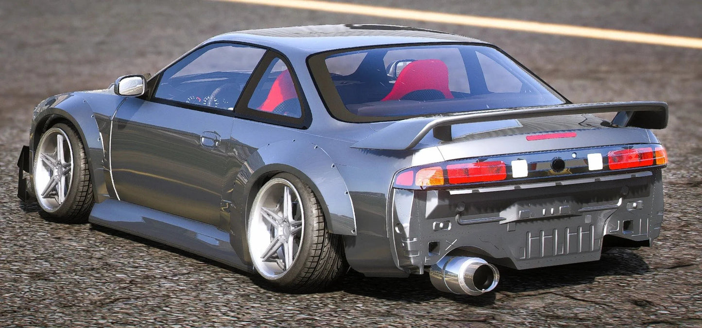 (Unbranded) Nissan Silvia S14 Drift Custom R35 1000hp | Chino Garage