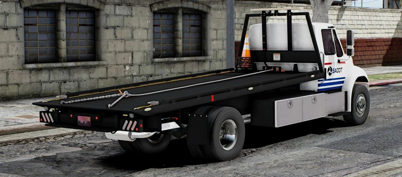 (Unbranded) International v2 Flatbed SADOT I VV