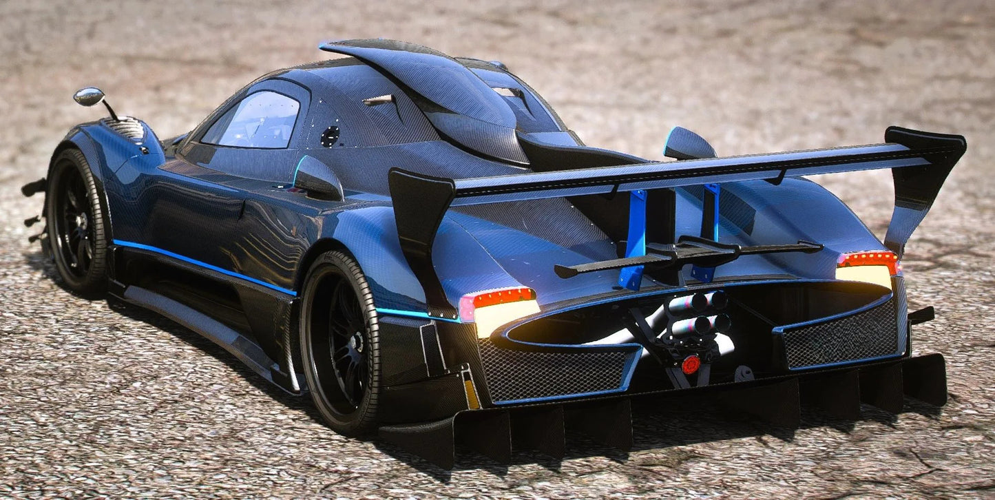 (Unbranded) Pagani Zonda Revo Blue Carbon | HuangH