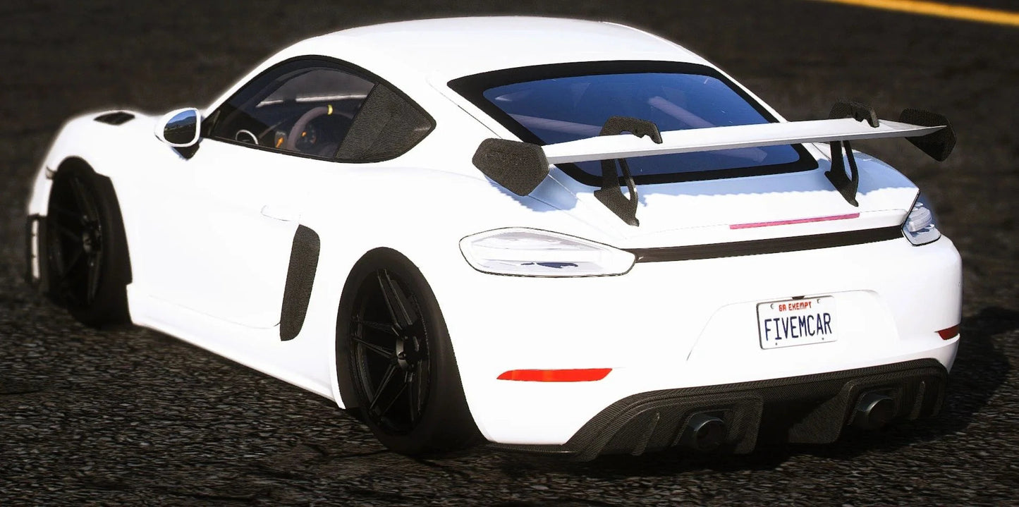 (Unbranded) Porsche 718 GT4 RS | FRC