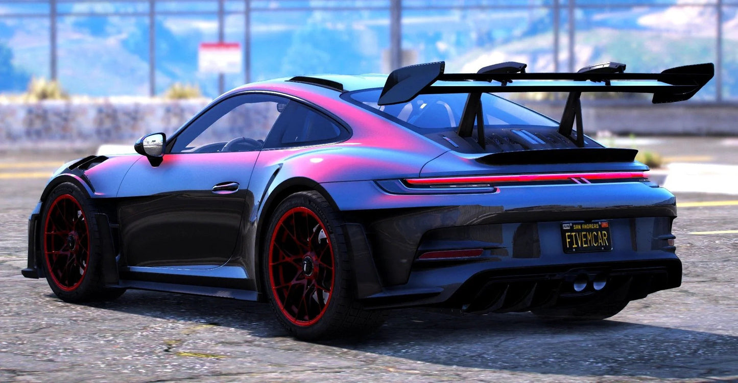 (Unbranded) Porsche 911 GT3 RS 2023 | IKX3 Mods